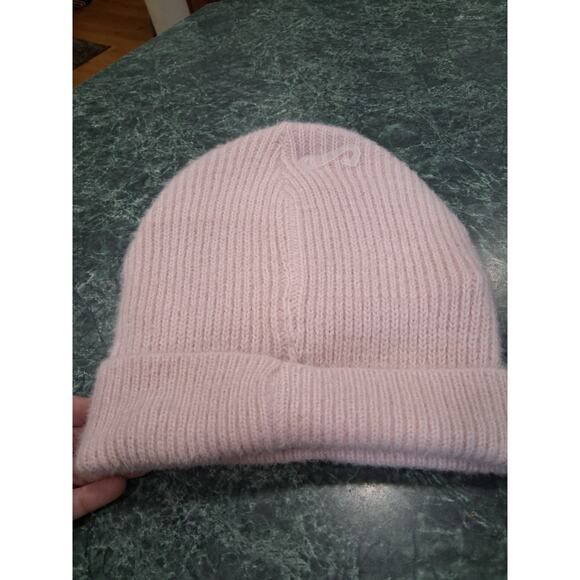 Women’s Pink Beanie & Glove Mittens Sparkle Sequin Star One Size NWT Fuzzy Soft - Picture 7 of 8